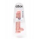 King Cock Ultra Realistic Long Huge Dildo Big Penis with Balls & Suction Cup 12 Inch DNV13