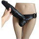 12" Detachable Strap-On Dildo – Long Realistic Belt Harness for Deep Vaginal & Anal Play