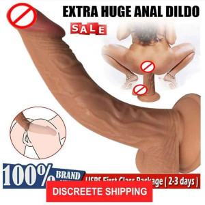 9-Inch Ultra-Realistic Dildo with Balls & Suction Cup – Strong Hold, Soft Silicone, Lesbian & Women’s Toy