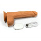 9 Inch Realistic Wireless Thrusting Dancing Dildo Vibrator UP DOWN Automatic Rechargeable 7 Speed Heating USB LESK20