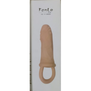Realistic Condom Thick Girth Enhancer Extender Growth Sleeve PES20