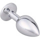 Super Steel Fetish Plug Anal Butt AD16