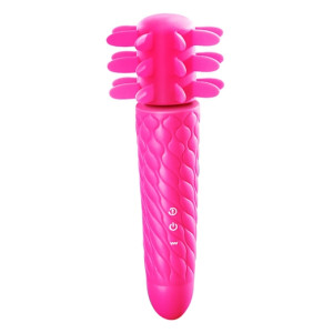ReHuoMao Female AV Stick Vibrator 10 frequencies / 3 rotating speeds Massager Sex Toy LV15